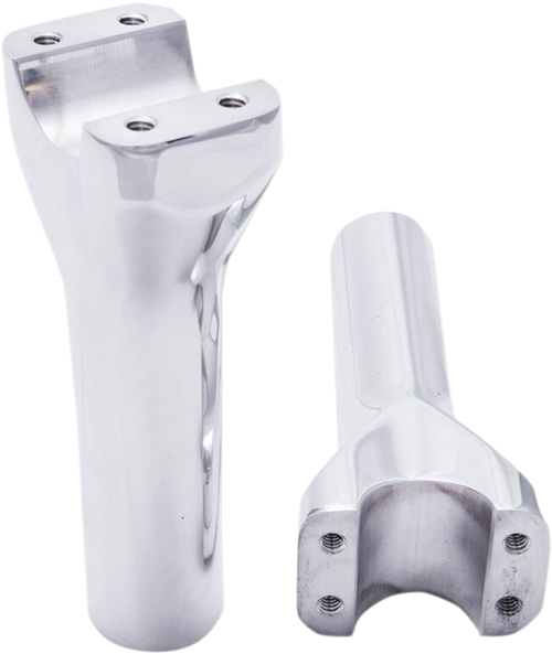 Risers - Assault - 4" x 1-1/4" - Chrome