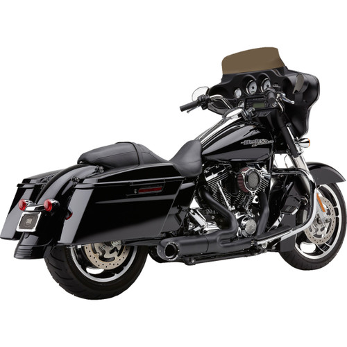 Cobra #6270B-1 - Turn Out 2-into-1 Exhaust System - Black
