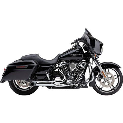 Cobra #6271-1 - Turn Out 2-into-1 Exhaust System - Chrome