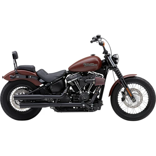 Cobra #6058B - RPT Slip-On Mufflers - 3" - Raven Black - FLHC/S FLDE