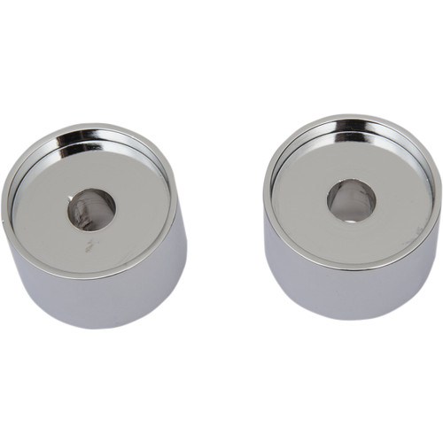 LA Choppers #LA-7413-71 - Handlebar Riser Extensions - 1" x 1-3/4" - Chrome