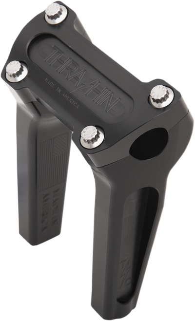 Risers - Straight - 6" - Black