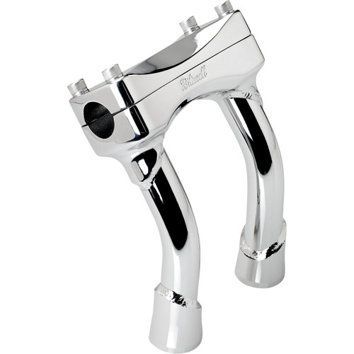 Biltwell #6414-105-06 - Murdock O/S Risers - Pullback - 6" - Chrome
