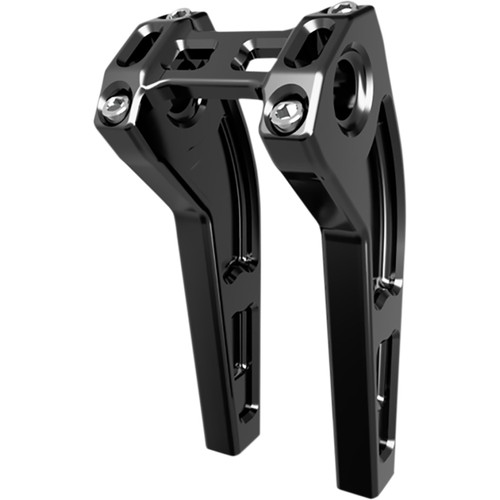 Slyfox #TM-SLY10 - Handlebar Riser Kit - Pullback - 1" Clamping - 6" Rise - Black