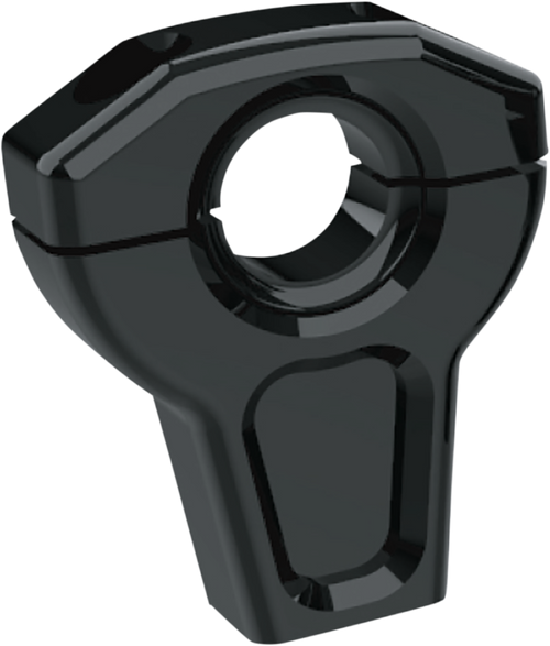 Risers - Straight - 2-1/2" - Black