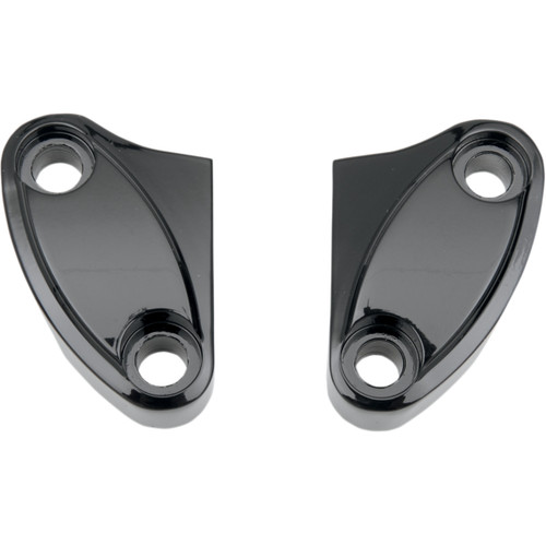 Drag Specialties - Handlebar Riser Clamp - Two-Piece - Black