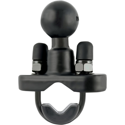 RAM Mounts #RAM-B-231Z - Universal Ball Mount - U-Bolt Base - 1/2"-1-1/4"