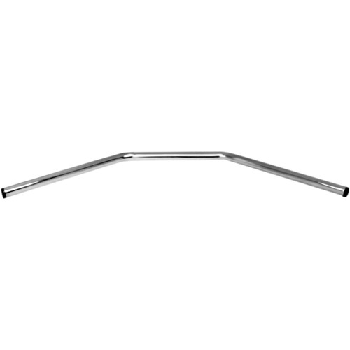 Emgo #07-92435 - 1" Handlebar - Drag - Dimpled - Chrome
