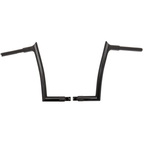 FAT Baggers INC. #908016-B - 1-1/4" EZ Install Pointed Top Handlebar - 16" - Black