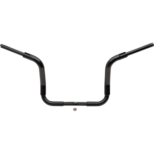 FAT Baggers INC. #803012-B - 1-1/2" EZ Install Rounded Top Handlebar - 12" - Black