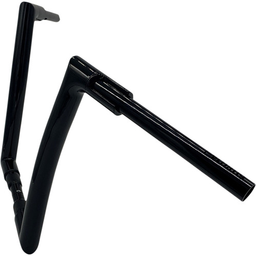 FAT Baggers INC. #608014-B - 1-1/2" EZ Install Flat Top Handlebar - 14" - Black
