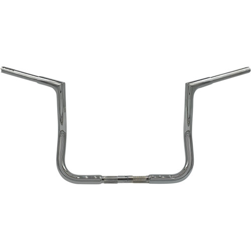 FAT Baggers INC. #705012 - 1-1/4" EZ Install Flat Top Handlebar - 12" - Chrome