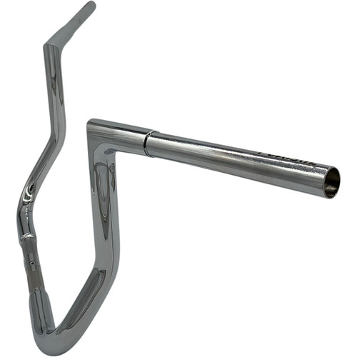 FAT Baggers INC. #705012 - 1-1/4" EZ Install Flat Top Handlebar - 12" - Chrome