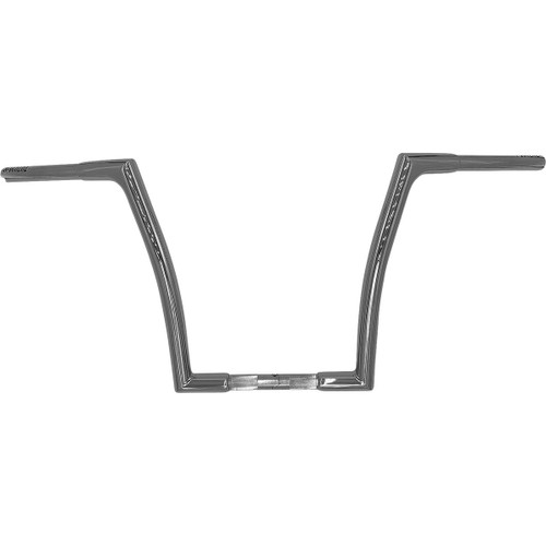FAT Baggers INC. #707014 - 1-1/4" EZ Install Flat Top Handlebar - 14" - Chrome