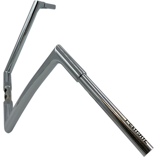 FAT Baggers INC. #706012 - 1-1/4" EZ Install Flat Top Handlebar - 12" - Chrome