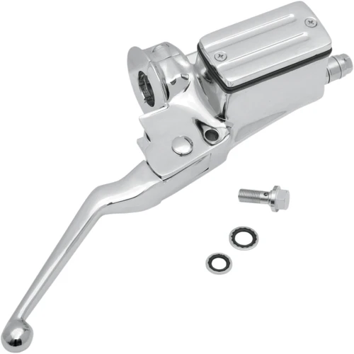 Drag Specialties - Front Brake Master Cylinder Assembly - 3/4" - Dual Disc - Chrome