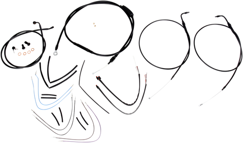 Control Kit - 16" Ape Hanger Handlebars