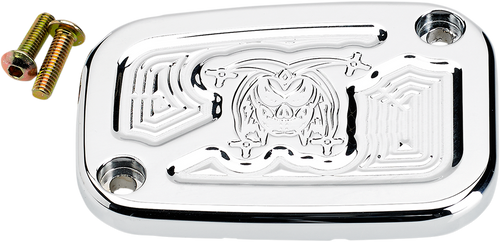 Master Cylinder Cover - Brake - Front - Joker - Chrome