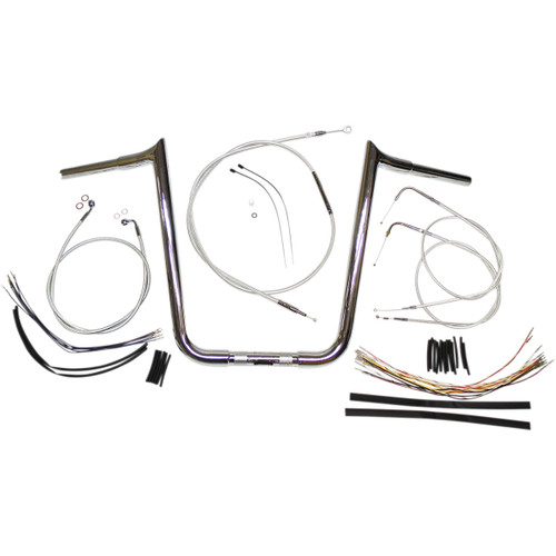 Magnum Shielding #387441 - Sterling Chromite II® Designer Handlebar Installation Kit - 12"-14" - '00-'06 FLST