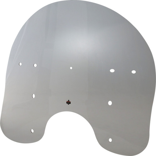 Klock Werks #KWW-02-0235 - Billboard Flare® Windshield - 17" - Clear - '86-'17 FLST