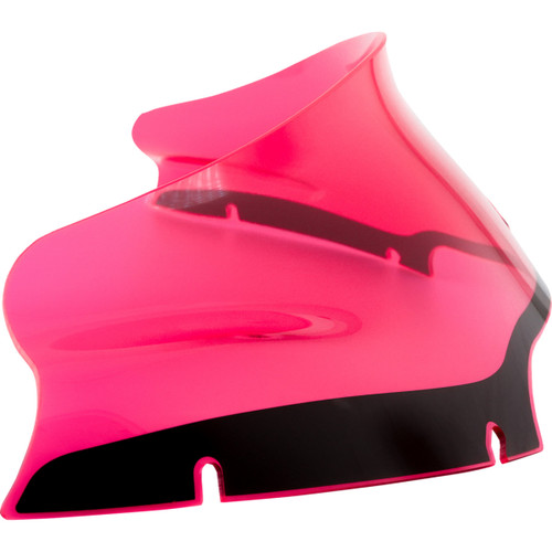Klock Werks #KWW-01-0630 - Ice Flare® Windshield - 6" - Pink Ice - '15-'25 FLTR