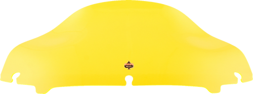 Klock Werks #KWW-01-0644 - Kolor Flare Windshield - 6.5" - Yellow Ice - FLH