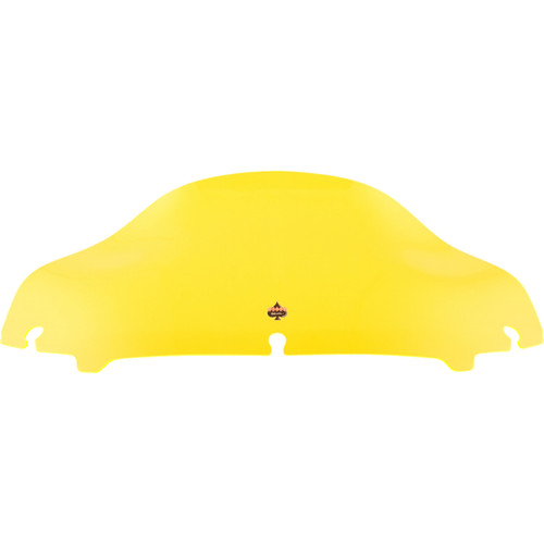 Klock Werks #KWW-01-0644 - Ice Flare® Windshield - 6.5" - Yellow Ice - '14-'25 FLHT/FLHX