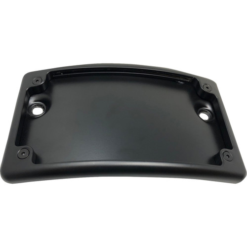 Kodlin USA #KUS20100 - License Plate Mount - Curved - Black