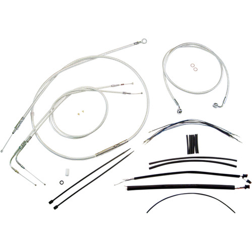Magnum Shielding #387171 - Sterling Chromite II® Designer Handlebar Installation Kit - 12"-14" - '12-'17 FXDB/C