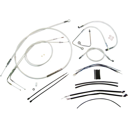 Magnum Shielding #387341 - Sterling Chromite II® Designer Handlebar Installation Kit - 12"-14" - '14-'15 FLH