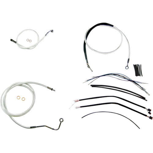 Magnum Shielding #387352 - Sterling Chromite II® Upper Handlebar Installation Kit - 15"-17" - '14-'15 FLH