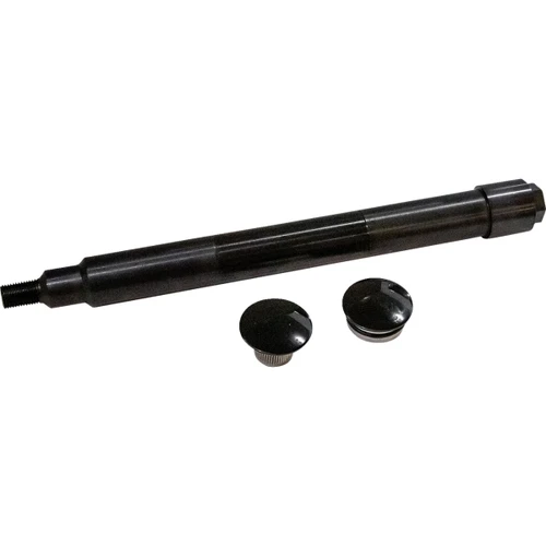 Klock Werks #KWS-01-0611 - Axle Kit - Flush Mount - Front - Black w/Black End Caps