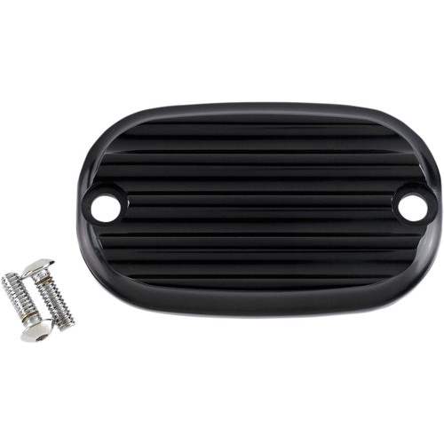 Joker Machine #08-01-1 - Master Cylinder Cover - Finned - Black