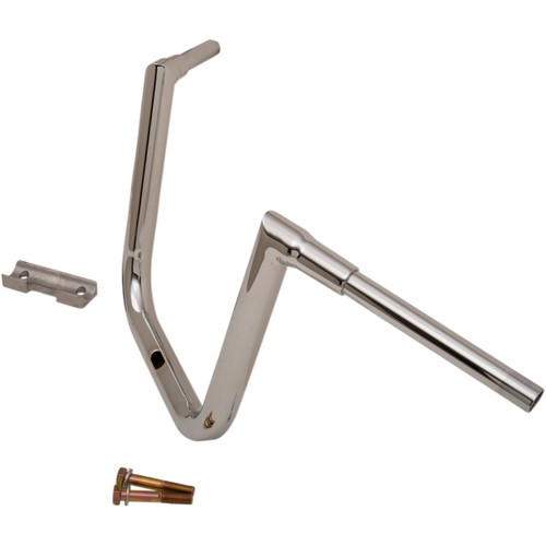 LA Choppers #LA-7313-63 - 1-1/2" Grande Twin Peaks Touring Handlebar - 13" - Chrome