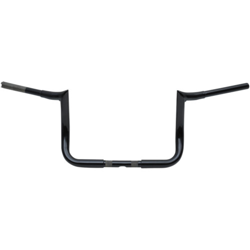 LA Choppers #LA-7352-10B - 1-1/4" Prime Ape Bagger Handlebar - 10" - Black