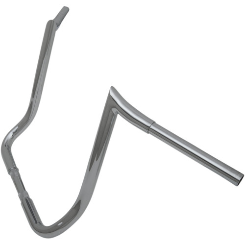 LA Choppers #LA-7352-16 - 1-1/4" Prime Ape Bagger Handlebar - 16" - Chrome
