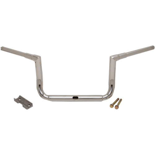 LA Choppers #LA-7365-10 - 1-1/2" Grande Twin Peaks Touring Handlebar - 10" - Chrome