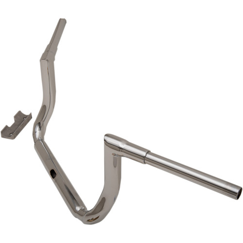 LA Choppers #LA-7365-10 - 1-1/2" Grande Twin Peaks Touring Handlebar - 10" - Chrome