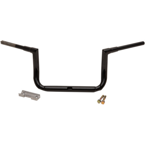 LA Choppers #LA-7365-10B - 1-1/2" Grande Twin Peaks Touring Handlebar - 10" - Black