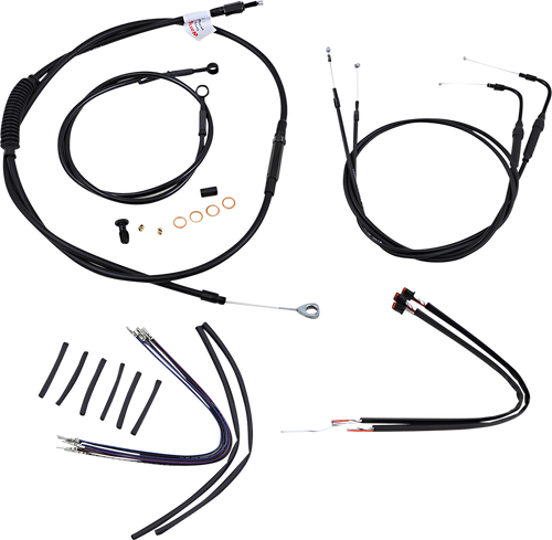 Control Kit - 14" Ape Hanger Handlebars - ABS