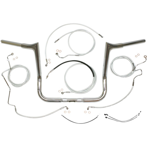 Magnum Shielding #38884-414 - 1-1/4" Viking Handlebar Installation Kit - 14" - Sterling Chromite II®