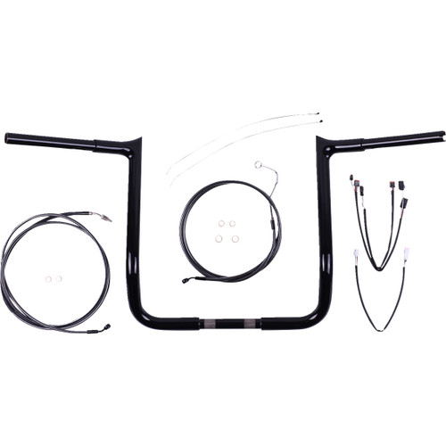Magnum Shielding #48888-712 - Viking Warrior Handlebar Kit - 12" - Black Pearl™
