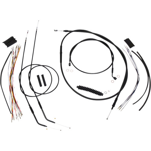 Magnum Shielding #486652 - XR Handlebar Installation Kit - 10"-12" Ape Hangers - '07-'13 Sportster - Black