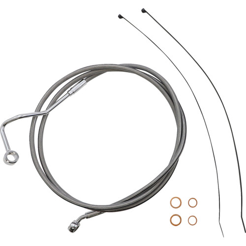 Magnum Shielding #589972 - XR Handlebar Installation Kit - 15"-17" Ape Hangers - '21-'24 FLTR - Stainless Steel/Chrome