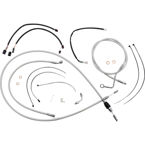 Magnum Shielding #3871142 - Sterling Chromite II® Designer Handlebar Installation Kit - 15"-17" - '21-'23 FLTR