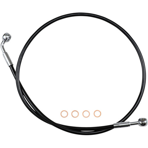 Magnum Shielding #SBC0607-42 - Brake Line - XR - EZ Align - Black