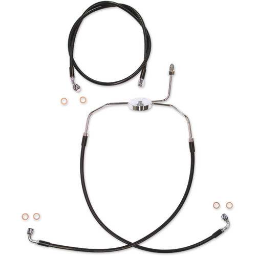 Magnum Shielding #SBC1304-27 - Brake Line Kit - XR - Black