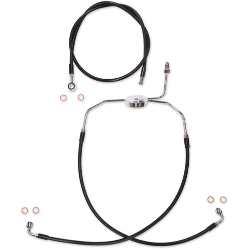 Magnum Shielding #SBC1305-27 - Brake Line Kit - XR - Black