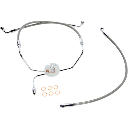 Magnum Shielding #SSC1304-25 - Brake Line Kit - XR - Stainless Steel