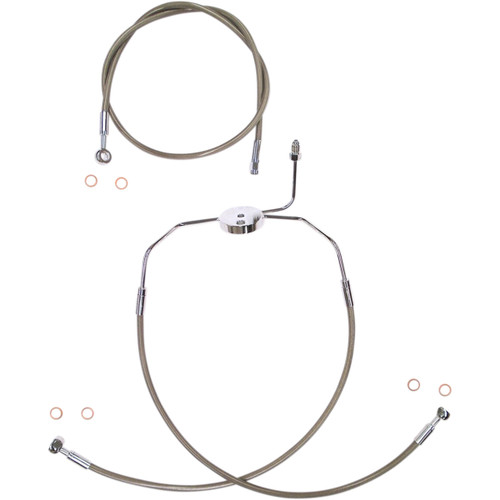 Magnum Shielding #SSC1305-29 - Brake Line Kit - XR - Stainless Steel